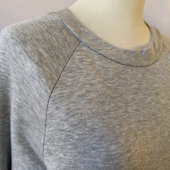 EILEEN FISHER LS TEE SHIRT ORGANIC COTTON TENCEL RAGLAN SLEEVE CREWNECK SOFT S - Picture 6 of 12